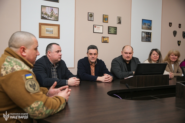  Розповідь про структуру Національної академії Національної гвардії України